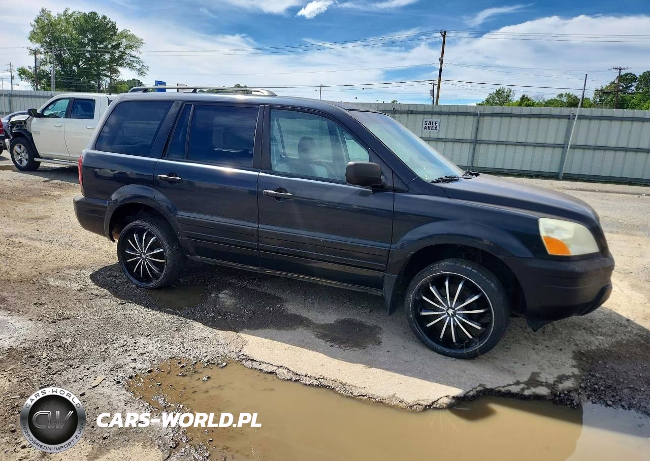 2003 Honda Pilot Exl VIN:2HKYF18623H521681 - 4