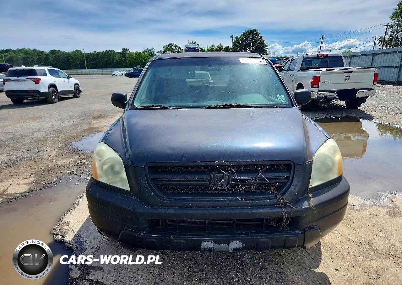 2003 Honda Pilot Exl VIN:2HKYF18623H521681 - 5