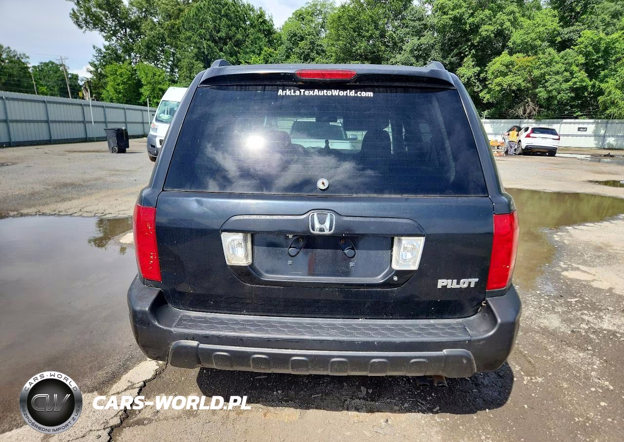 2003 Honda Pilot Exl VIN:2HKYF18623H521681 - 6