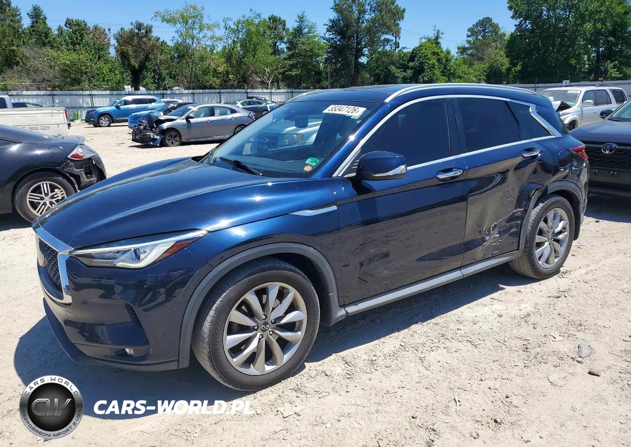 2019 Infiniti Qx50 Luxe VIN:3PCAJ5M11KF129628 - 1
