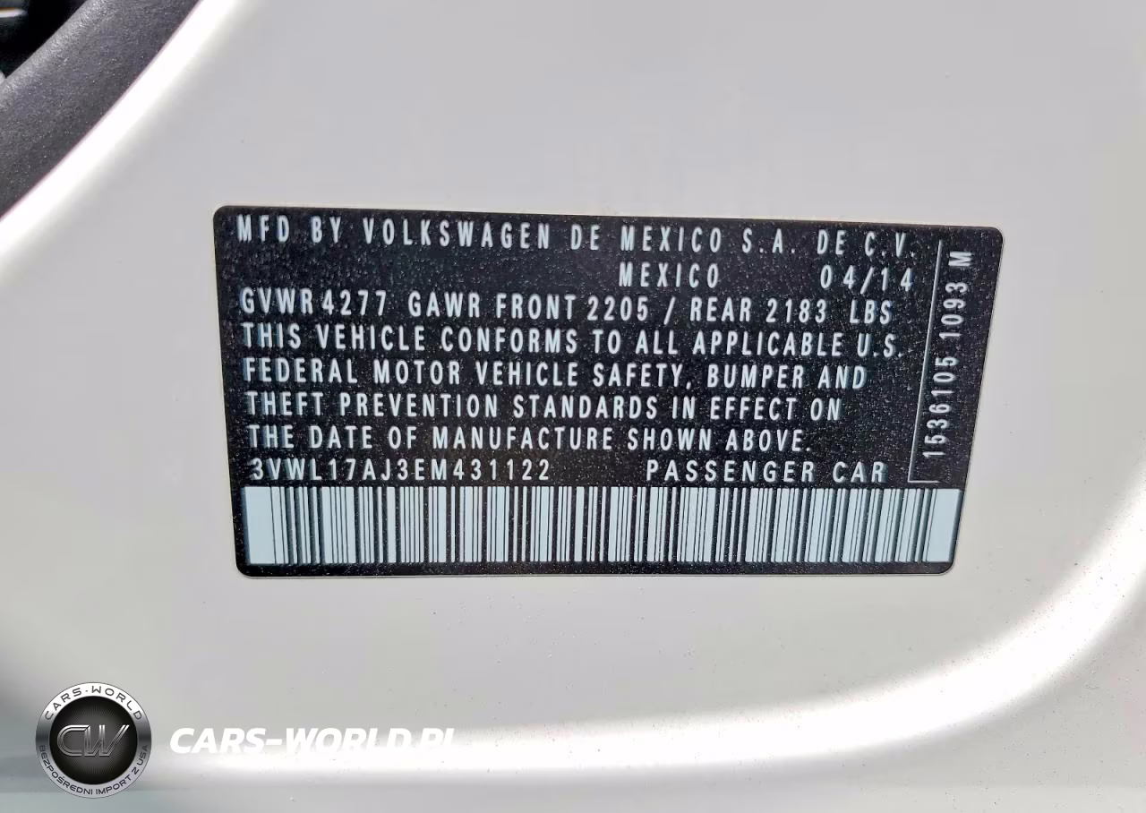 2014 Volkswagen Jetta Sel VIN:3VWL17AJ3EM431122 - 13