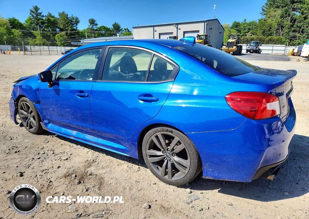 2016 Subaru Wrx Premium VIN:JF1VA1E63G9835107 - 2