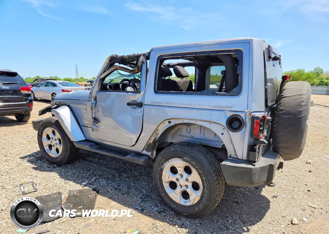 2015 Jeep Wrangler Sahara VIN:1C4AJWBG2FL652639 - 2