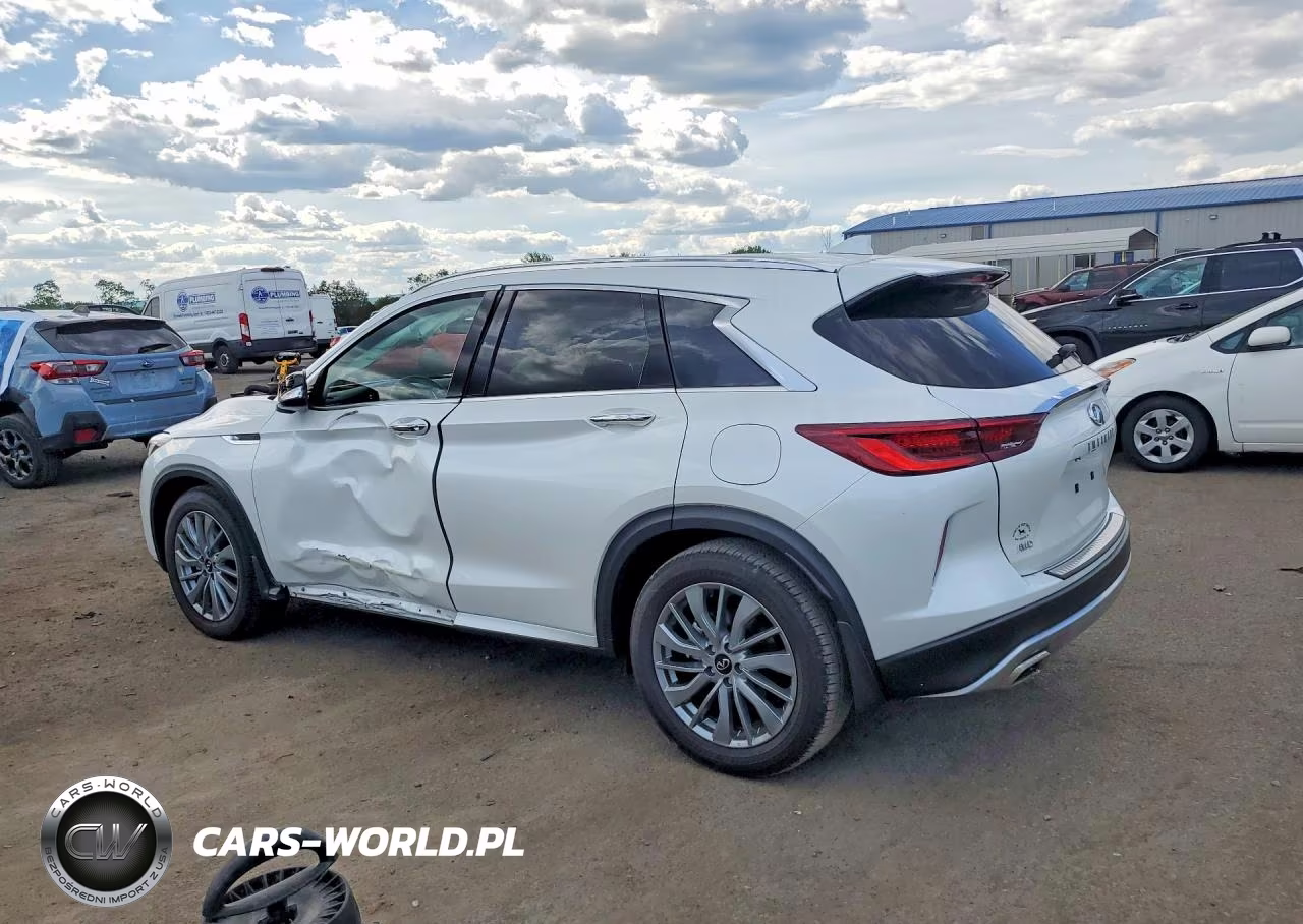 2025 Infiniti Qx50 Luxe VIN:3PCAJ5BB3SF110347 - 2