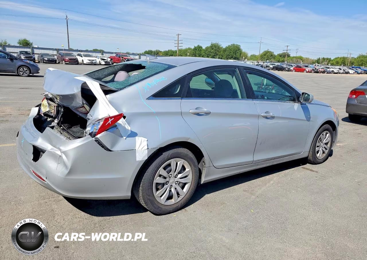 2012 Hyundai Sonata Gls VIN:5NPEB4AC2CH319598 - 3