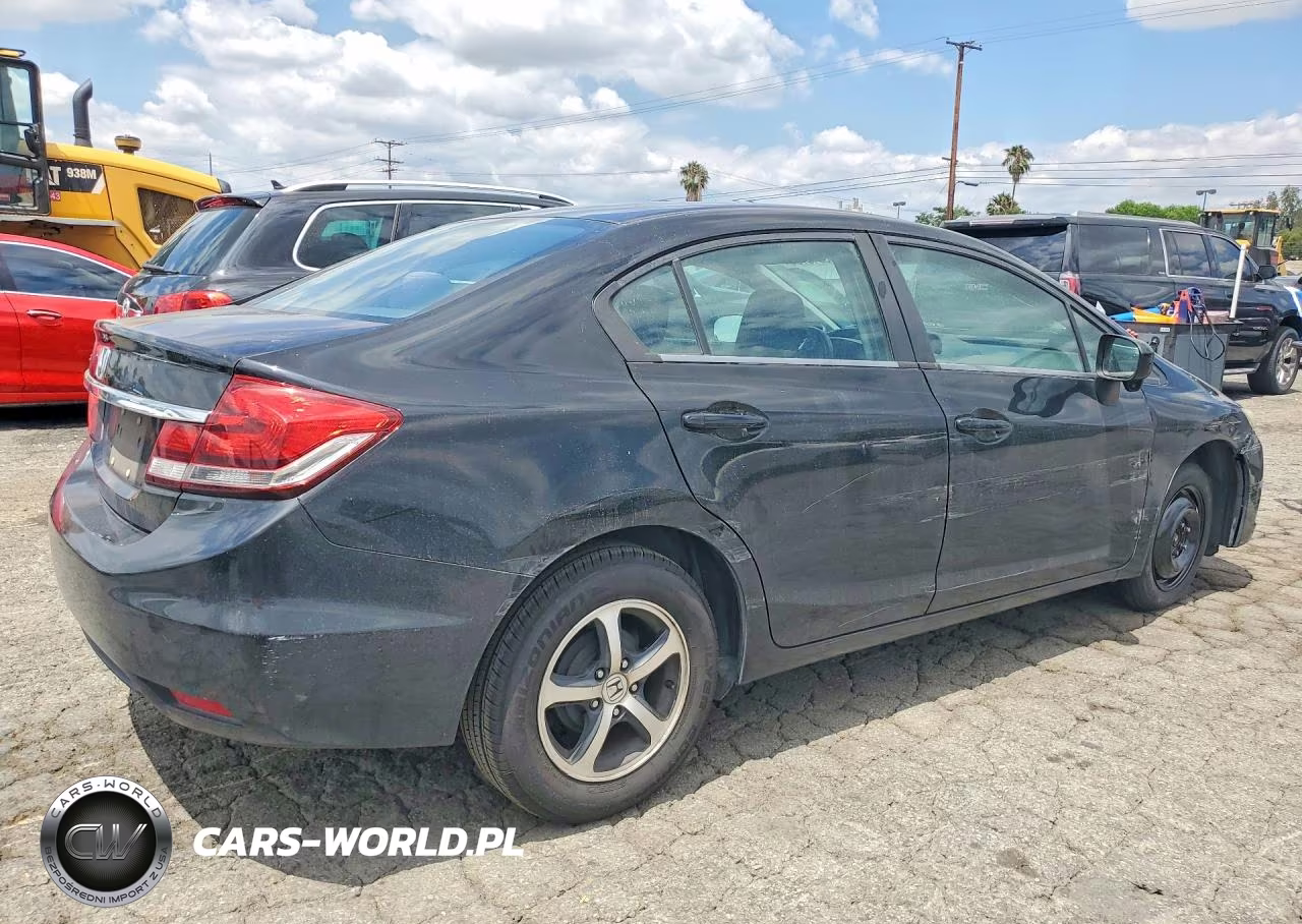 2015 Honda Civic Se VIN:19XFB2F73FE702415 - 3