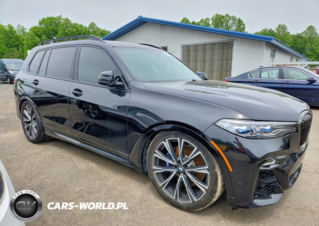 2021 BMW X7 M50I VIN:5UXCX6C08M9H52376 - 4