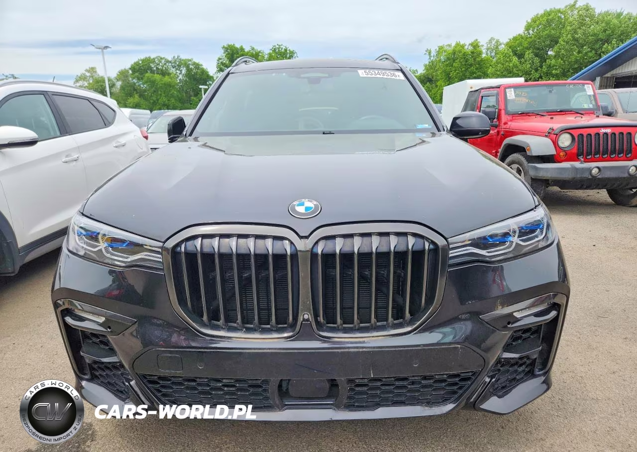 2021 BMW X7 M50I VIN:5UXCX6C08M9H52376 - 5