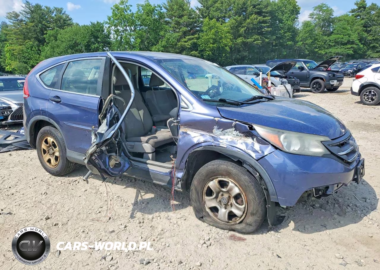 2014 Honda Cr-V Lx VIN:2HKRM4H38EH606061 - 4