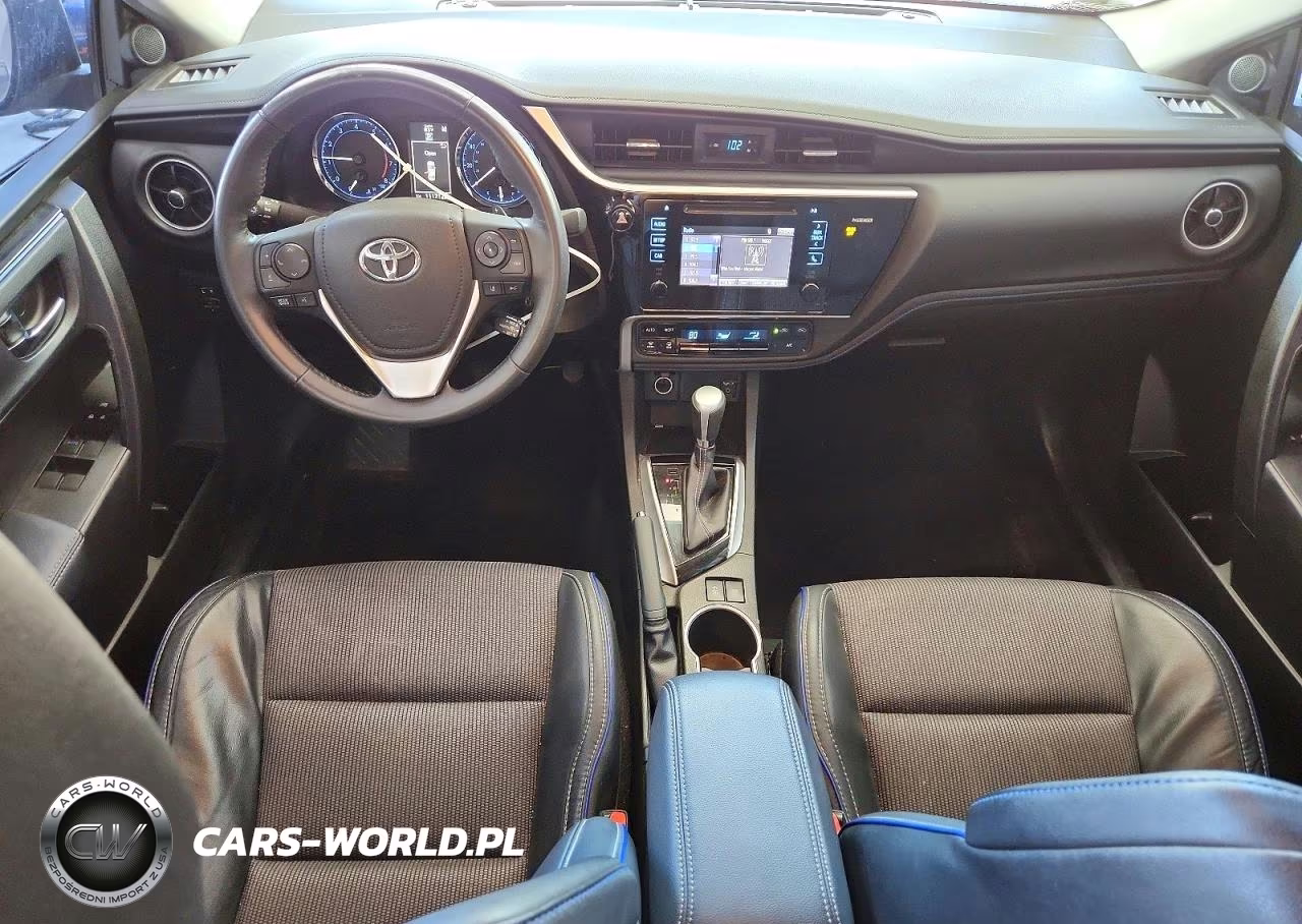 2017 Toyota Corolla Se VIN:5YFBURHE1HP681207 - 8