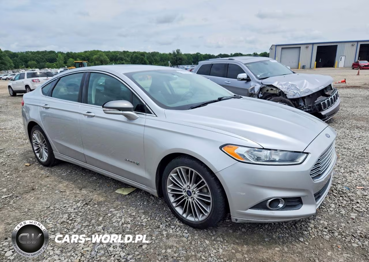 2014 Ford Fusion Se Hybrid VIN:3FA6P0LUXER372818 - 4