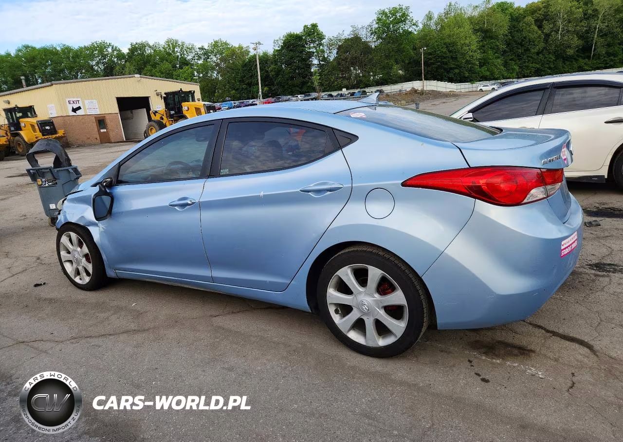2012 Hyundai Elantra Limited VIN:KMHDH4AE5CU289624 - 2