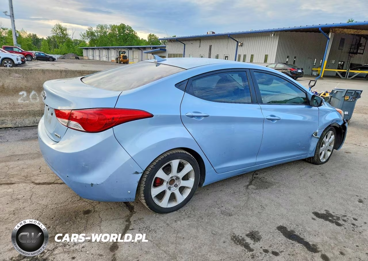 2012 Hyundai Elantra Limited VIN:KMHDH4AE5CU289624 - 3
