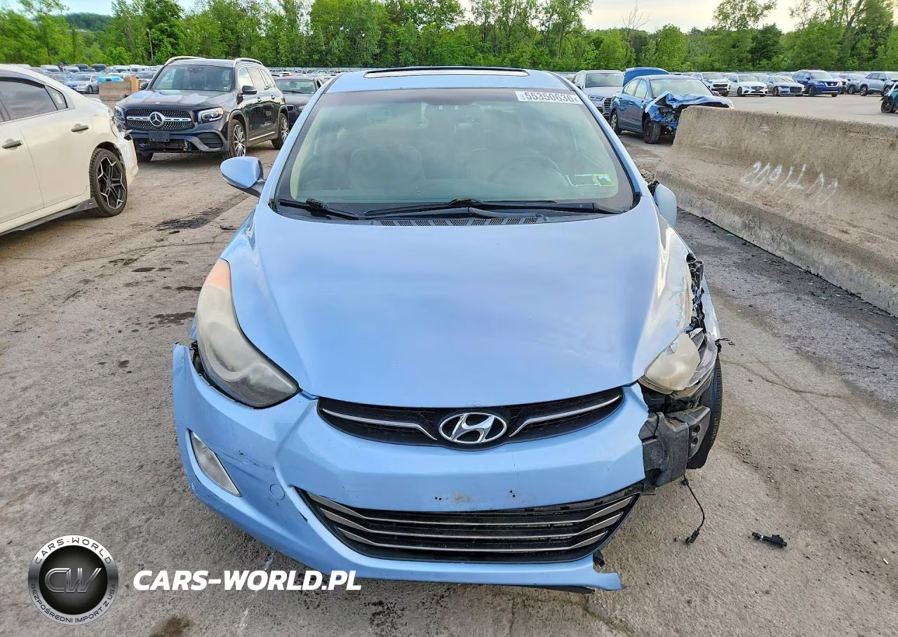 2012 Hyundai Elantra Limited VIN:KMHDH4AE5CU289624 - 5