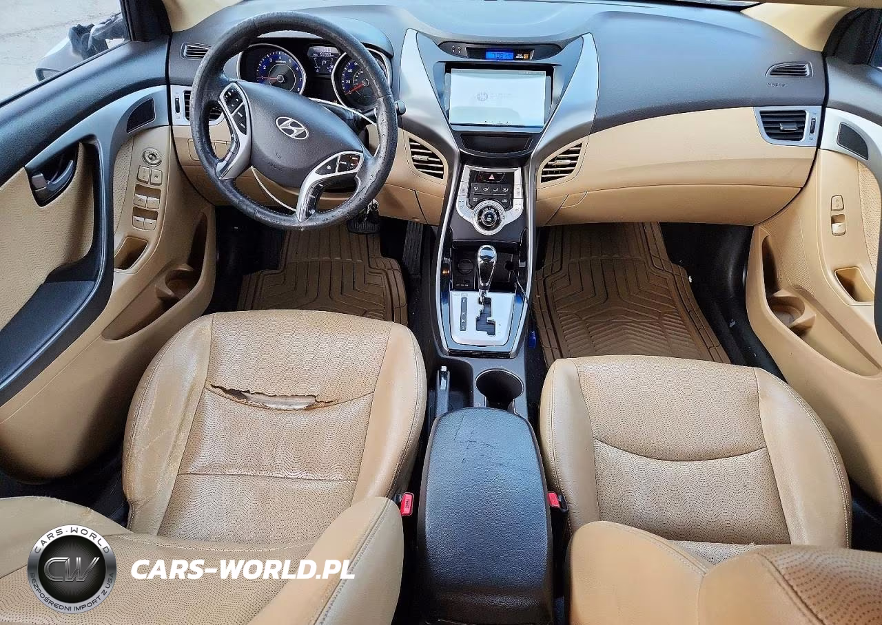 2012 Hyundai Elantra Limited VIN:KMHDH4AE5CU289624 - 8