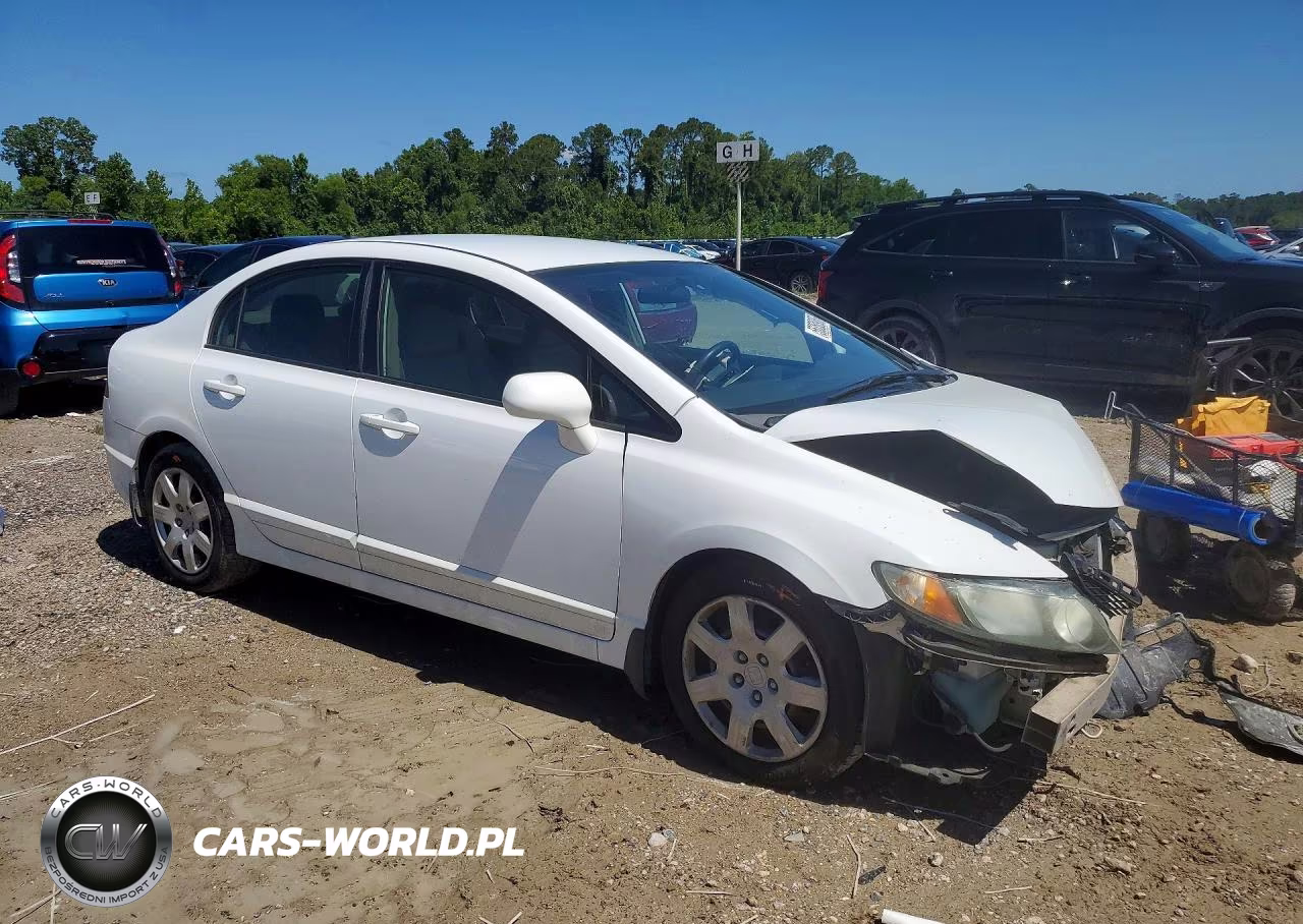2009 Honda Civic Lx VIN:2HGFA16549H368305 - 4