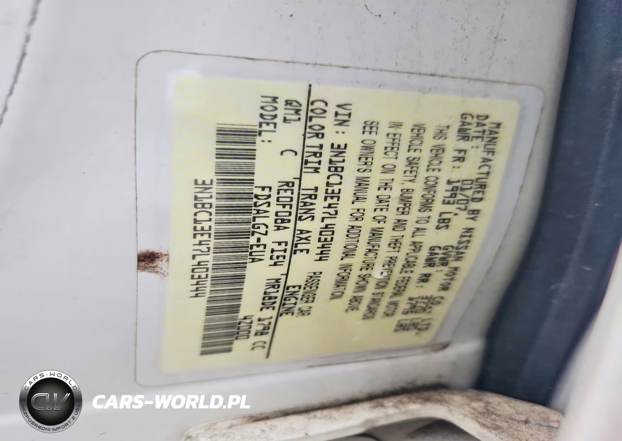 2007 Nissan Versa 1.8 S VIN:3N1BC13E47L403444 - 12
