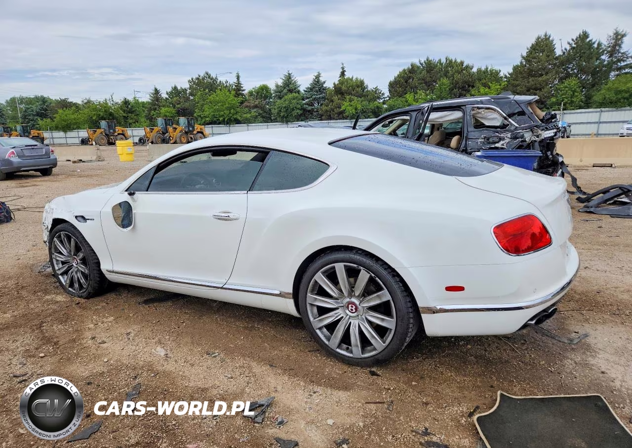 2017 Bentley Continental Gt V8 VIN:SCBFT7ZA9HC059356 - 2