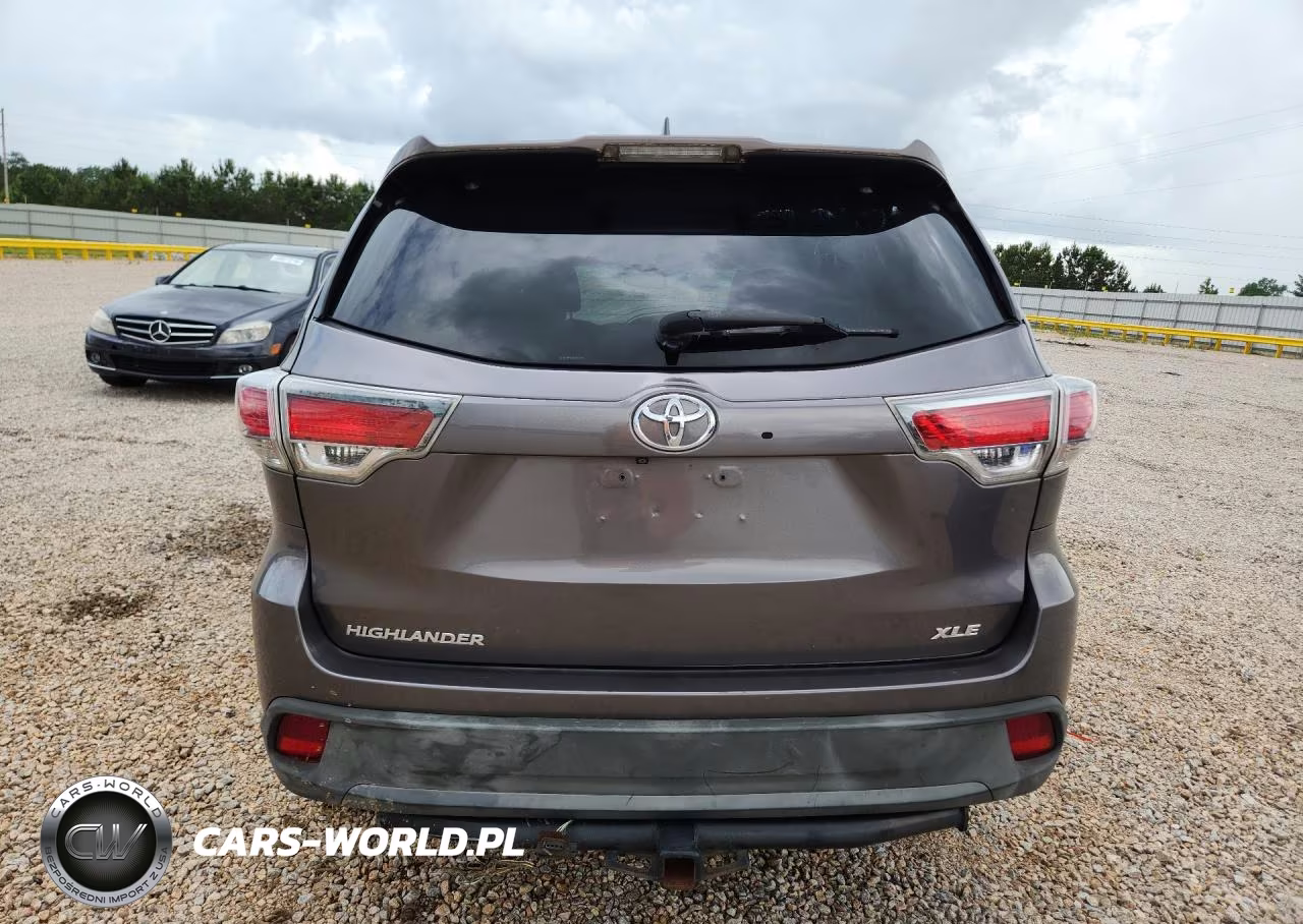 2014 Toyota Highlander Xle VIN:5TDKKRFH0ES029006 - 6