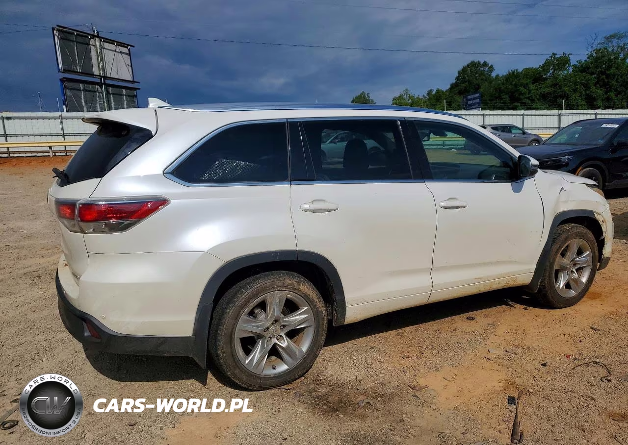 2015 Toyota Highlander Limited Platinum VIN:5TDDKRFHXFS212522 - 3