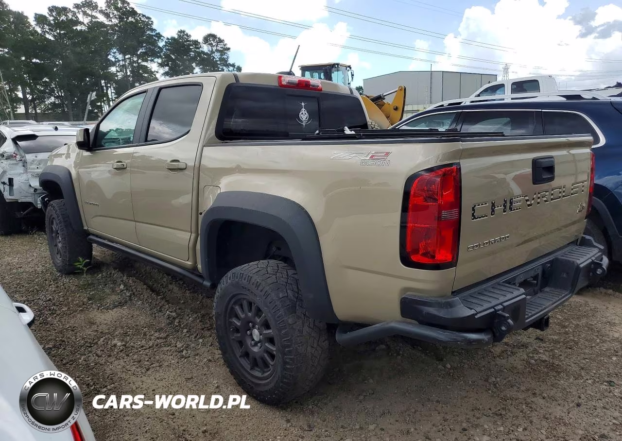 2021 Chevrolet Colorado 4Wd Short Box Zr2 VIN:1GCPTEE17M1269374 - 2