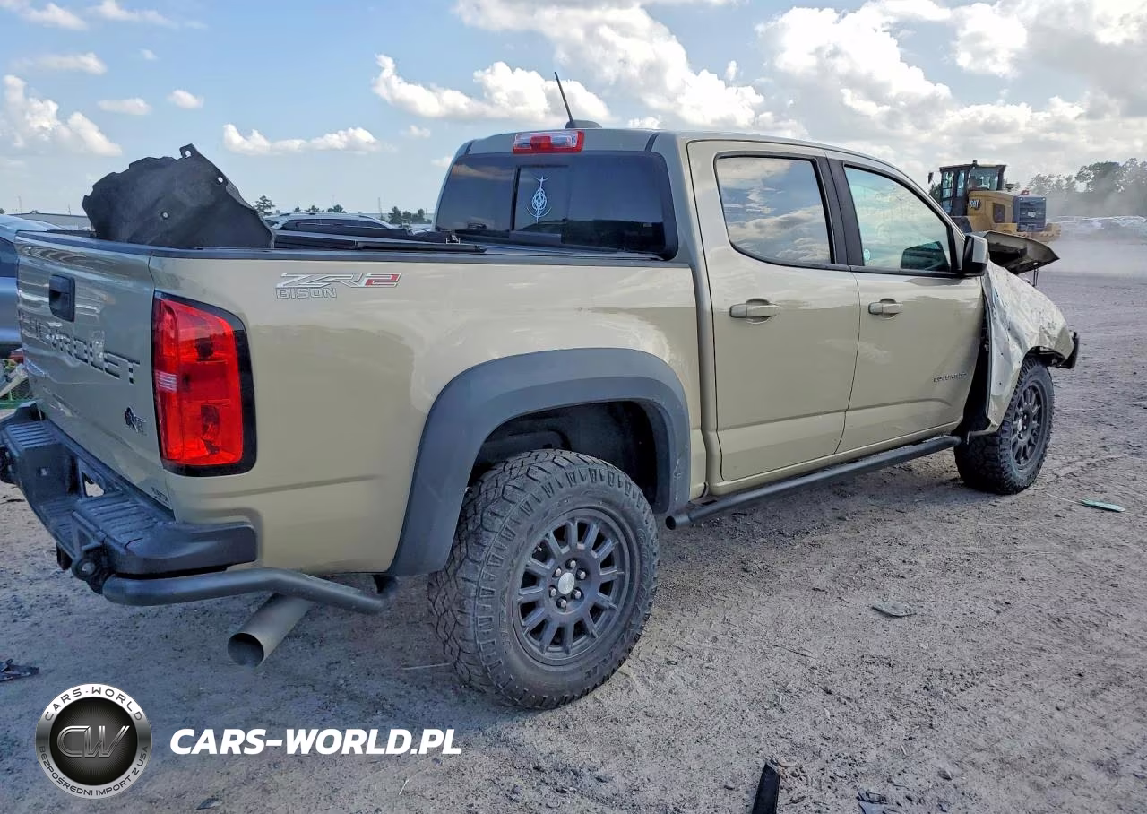 2021 Chevrolet Colorado 4Wd Short Box Zr2 VIN:1GCPTEE17M1269374 - 3