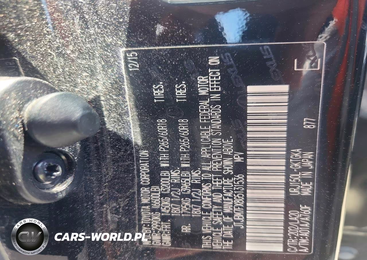 2016 Lexus Gx 460 VIN:JTJBM7FX8G5131536 - 13