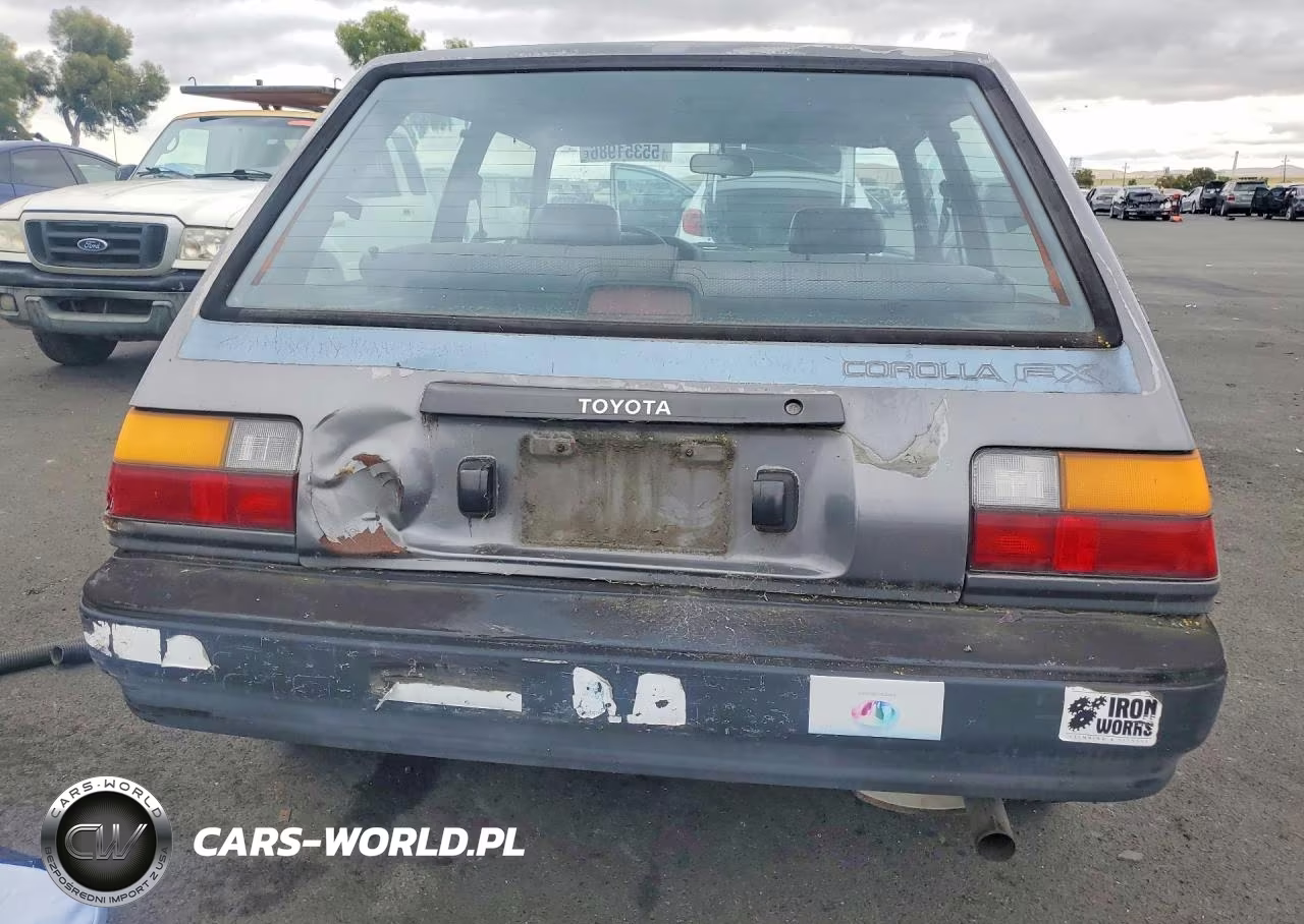 1988 Toyota Corolla Deluxe VIN:1NXAE82G4JZ527804 - 6