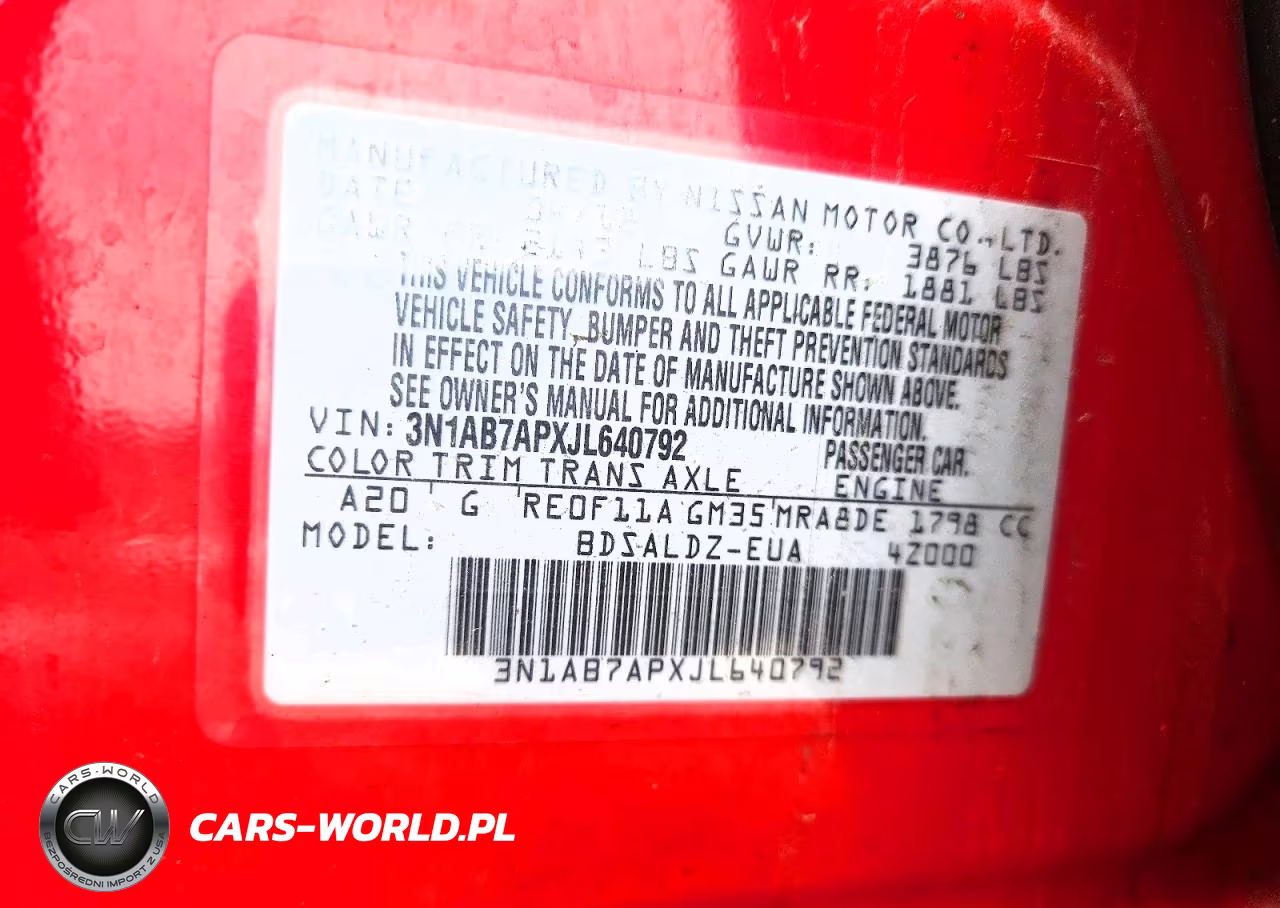 2018 Nissan Sentra Sv VIN:3N1AB7APXJL640792 - 12
