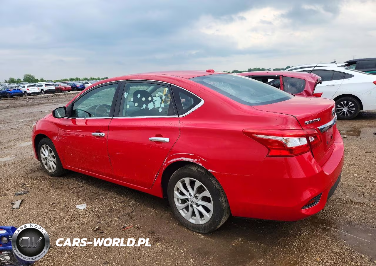 2018 Nissan Sentra Sv VIN:3N1AB7APXJL640792 - 2