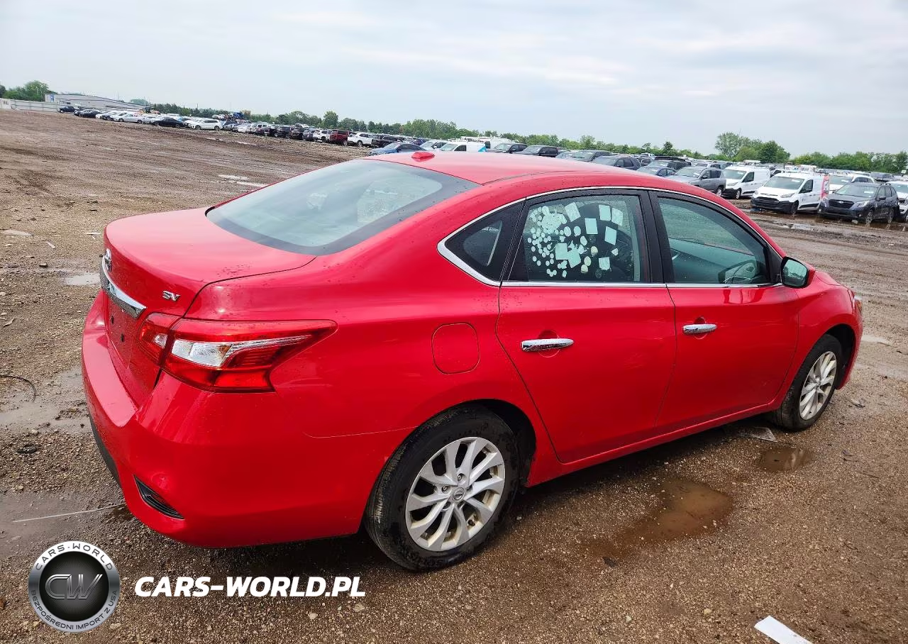 2018 Nissan Sentra Sv VIN:3N1AB7APXJL640792 - 3