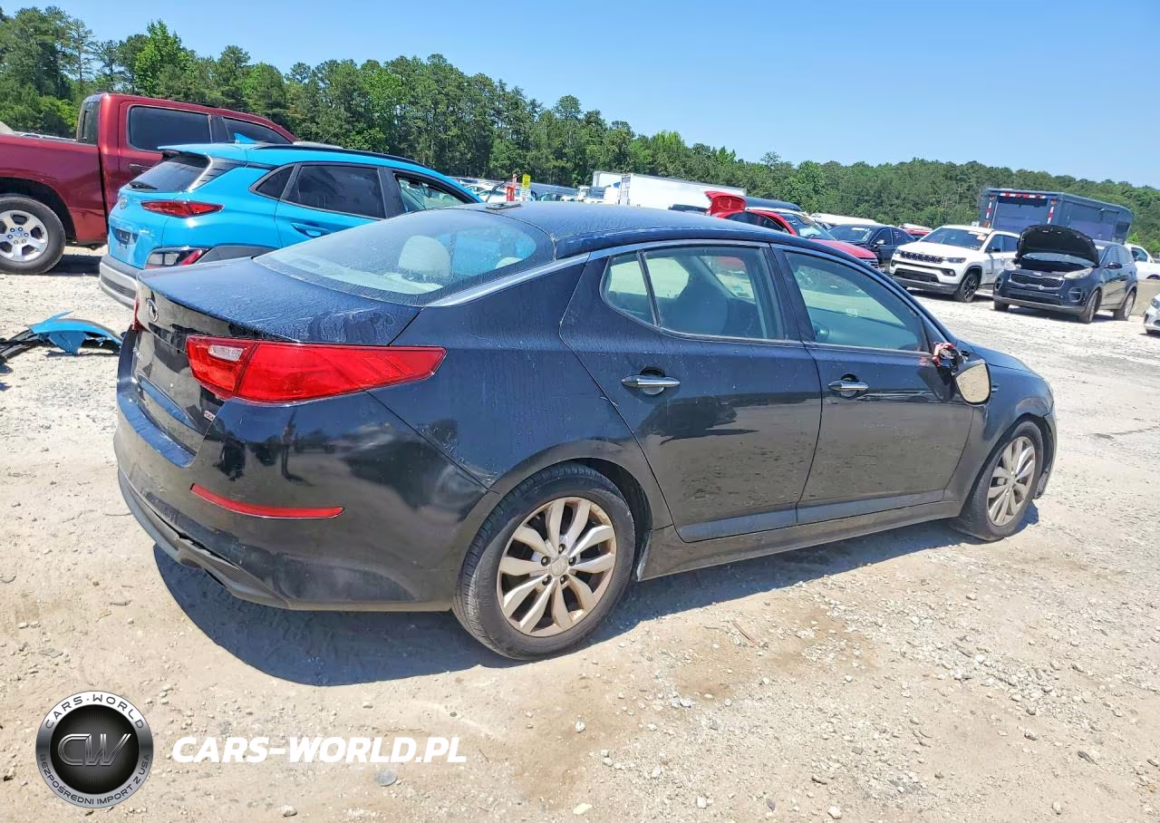 2014 Kia Optima Lx VIN:5XXGM4A76EG340166 - 3