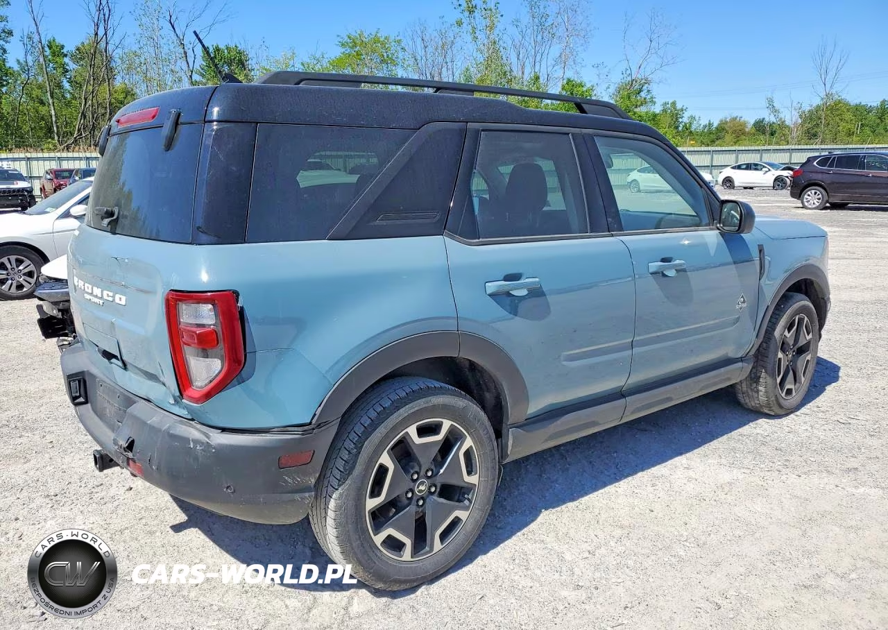 2021 Ford Bronco Sport Outer Banks VIN:3FMCR9C65MRA04280 - 3