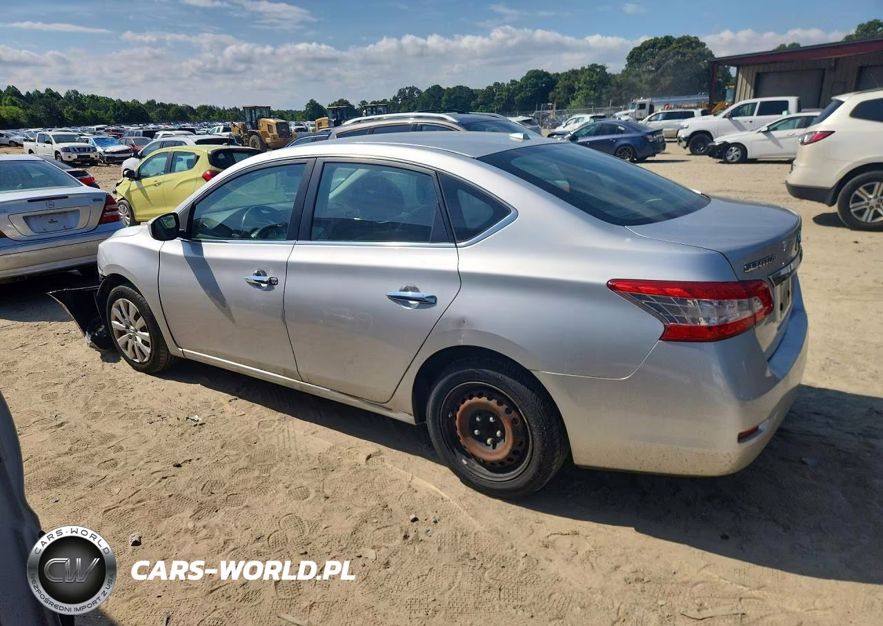 2015 Nissan Sentra Sv VIN:3N1AB7AP2FY262140 - 2