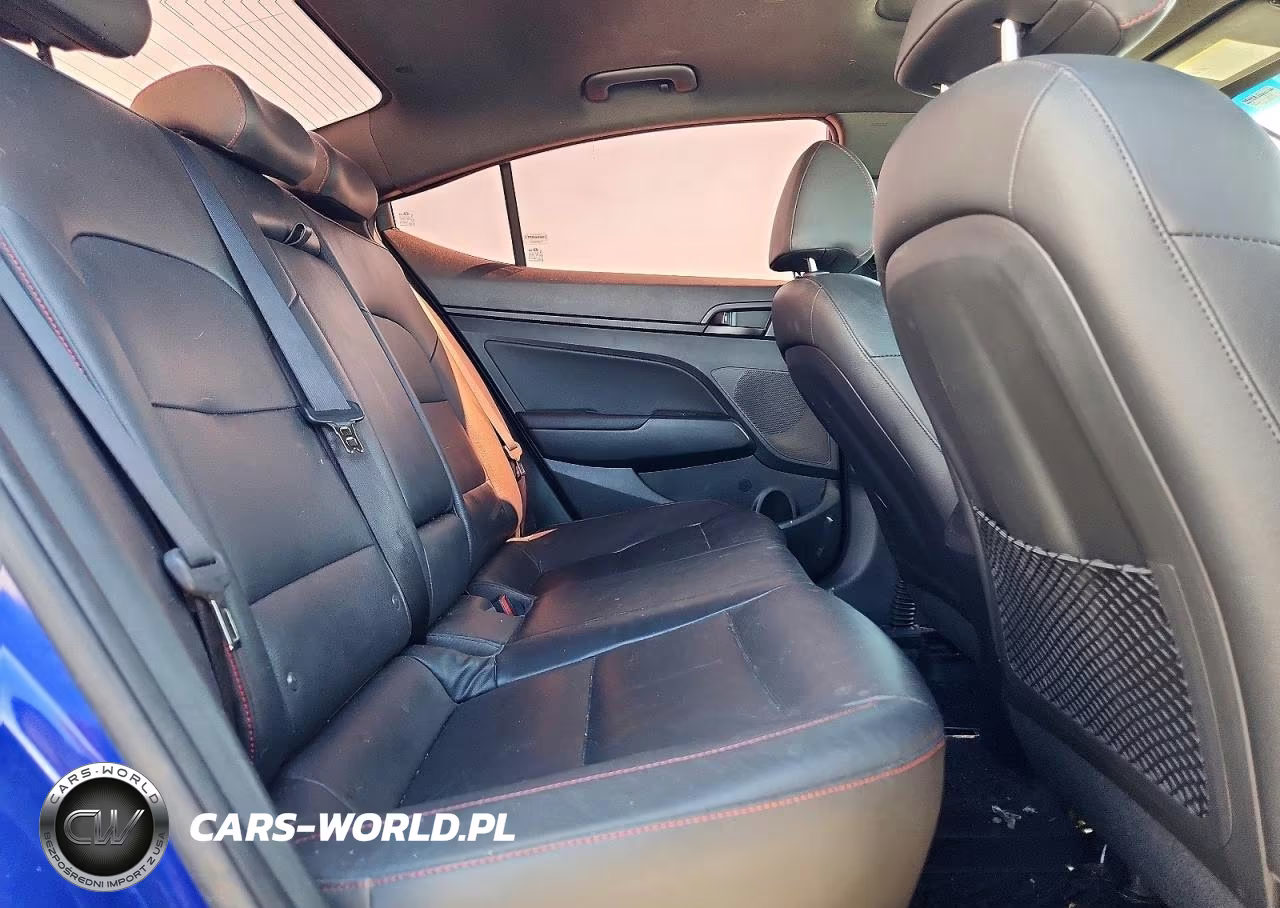 2019 Hyundai Elantra Sport VIN:KMHD04LB8KU871144 - 10