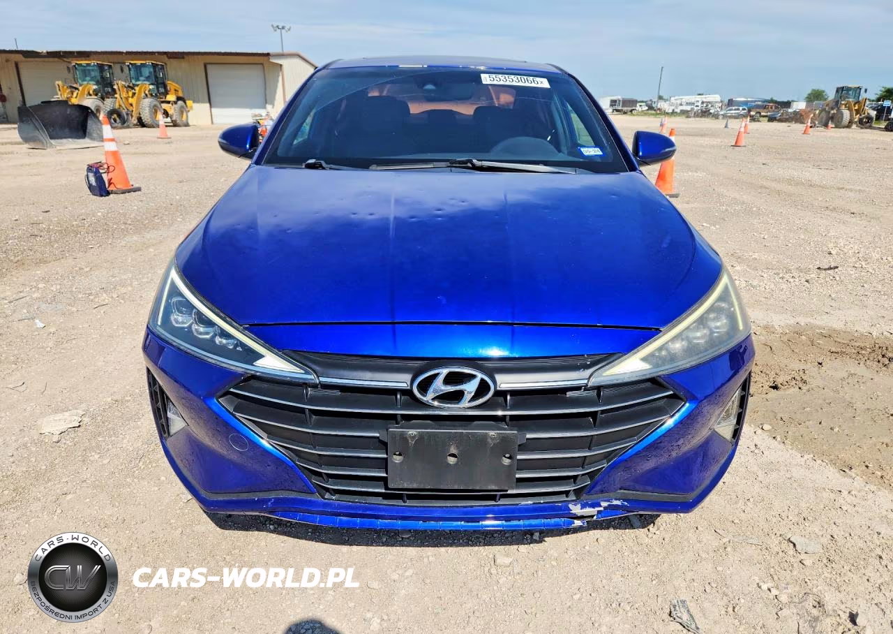 2019 Hyundai Elantra Sport VIN:KMHD04LB8KU871144 - 5