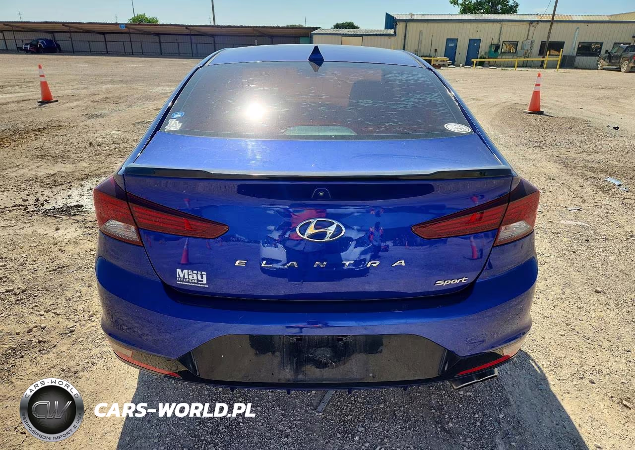 2019 Hyundai Elantra Sport VIN:KMHD04LB8KU871144 - 6