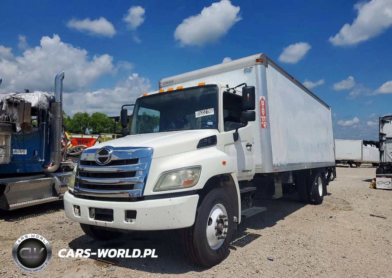 2012 Hino 338 Box Truck VIN:5PVNV8JT6C4S52346 - 2