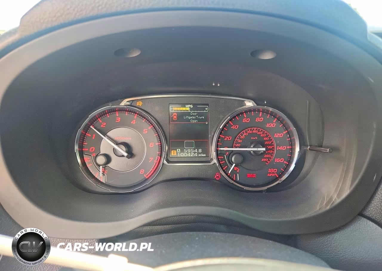 2016 Subaru Wrx Limited VIN:JF1VA1J69G9818348 - 9