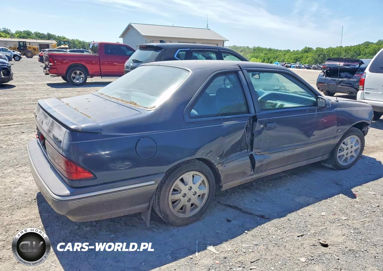 1992 Mercury Topaz VIN:1MEPM33U6NK643238 - 3