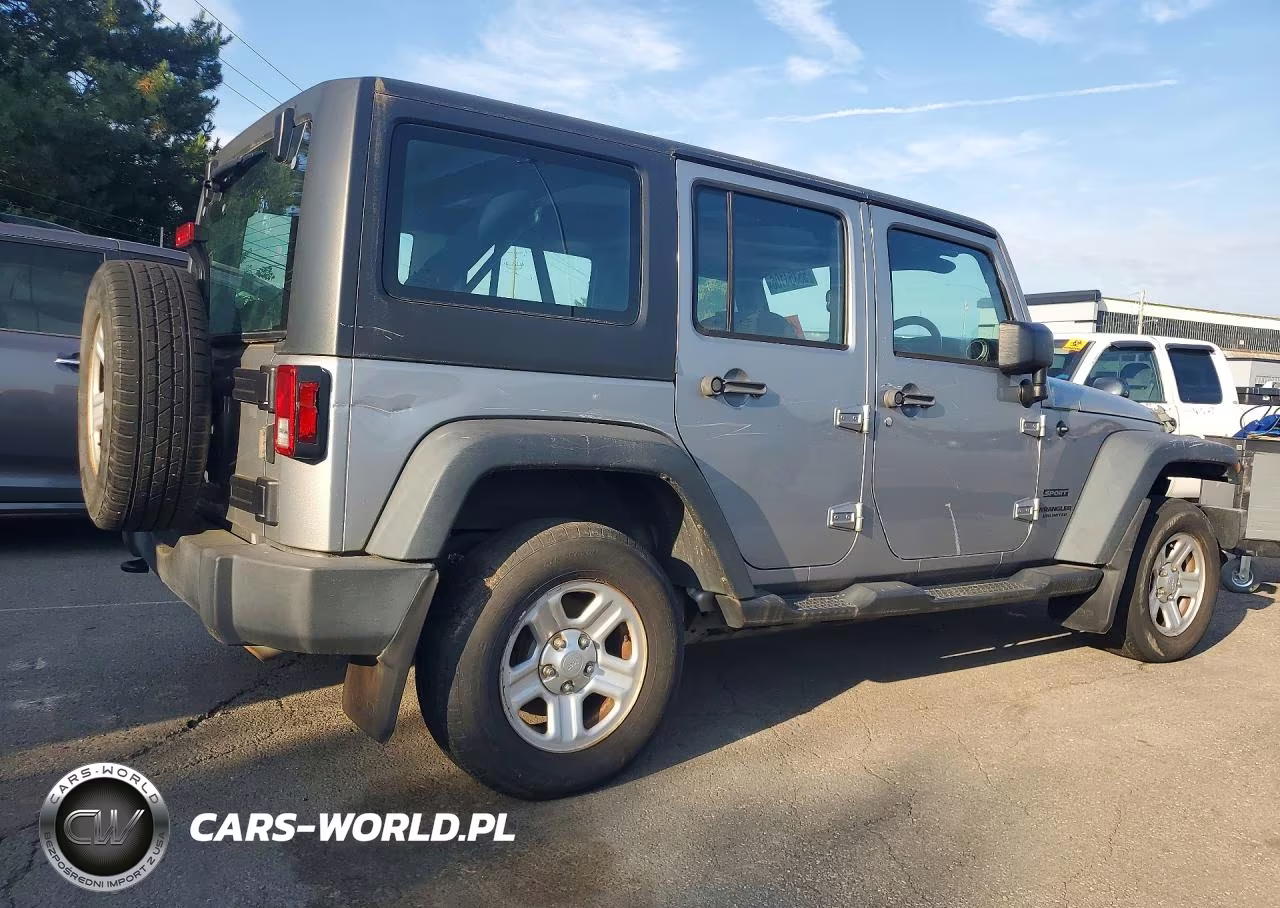 2016 Jeep Wrangler Unlimited Sport VIN:1C4BJWKG7GL200305 - 3