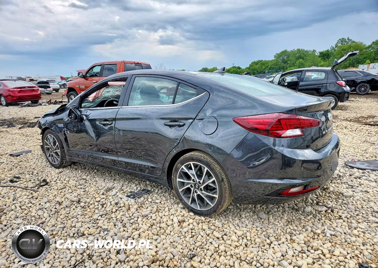 2020 Hyundai Elantra Limited VIN:5NPD84LF6LH547699 - 2