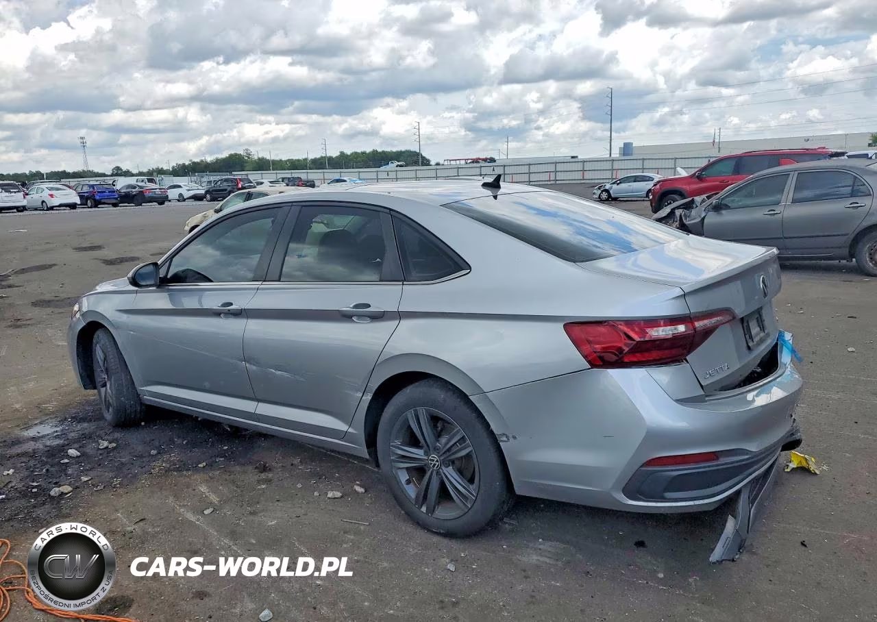 2022 Volkswagen Jetta Se VIN:3VW7M7BU1NM033229 - 2