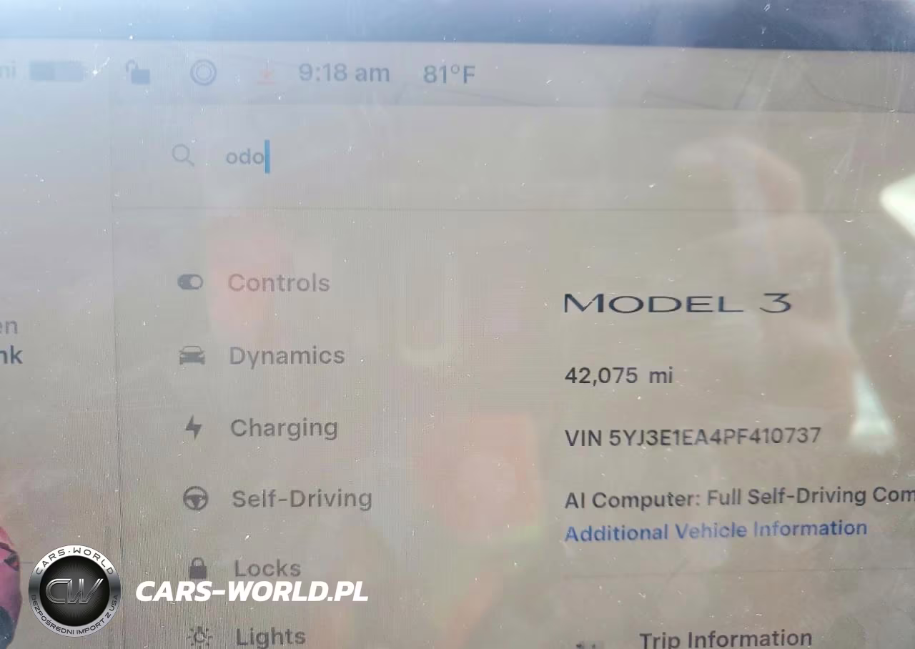 2023 Tesla Model 3 VIN:5YJ3E1EA4PF410737 - 9