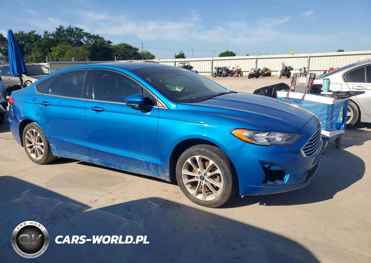 2020 Ford Fusion Se VIN:3FA6P0HD5LR261888 - 4