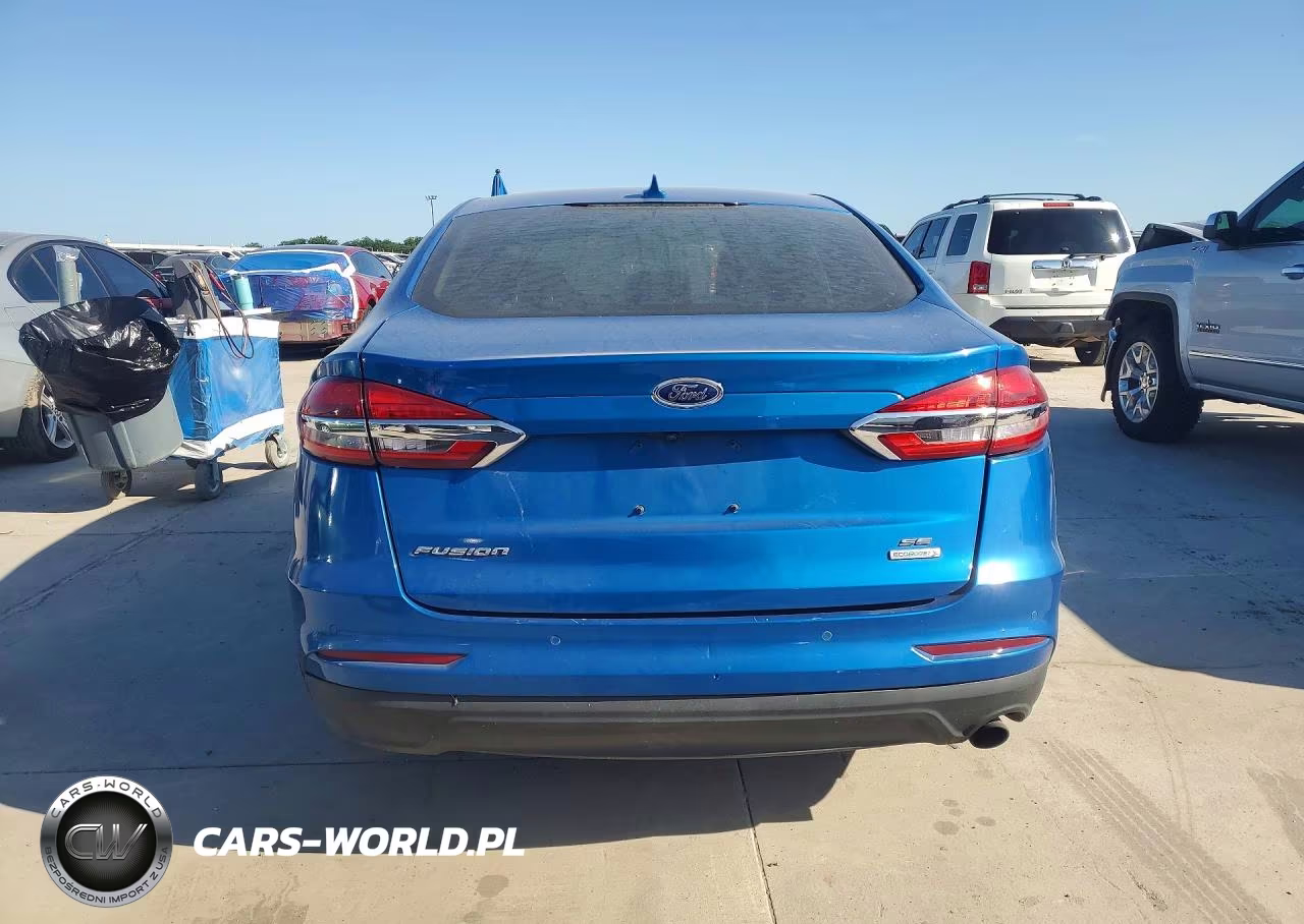 2020 Ford Fusion Se VIN:3FA6P0HD5LR261888 - 6