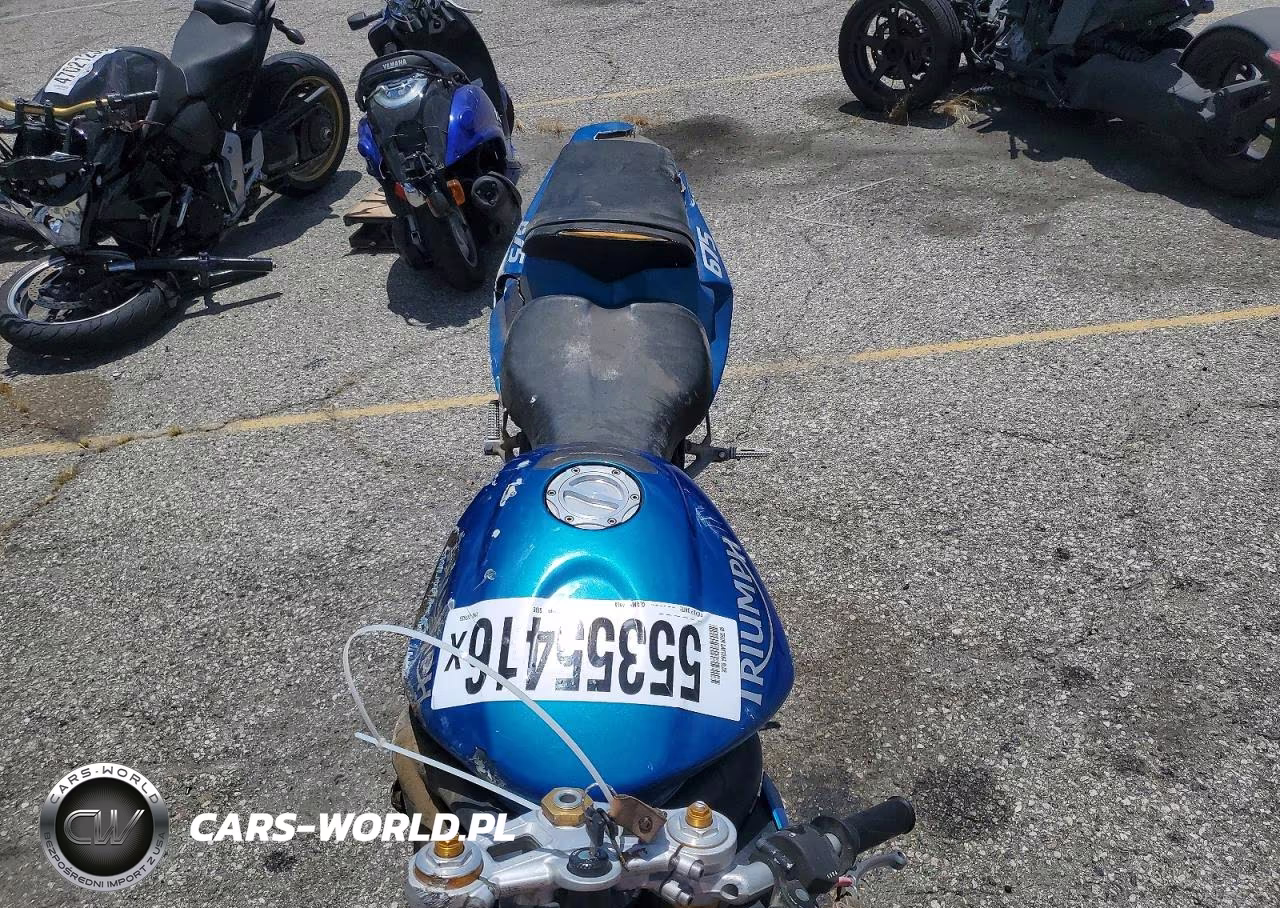 2008 Triumph Motorcycle Daytona VIN:SMTD00NS38J317693 - 5