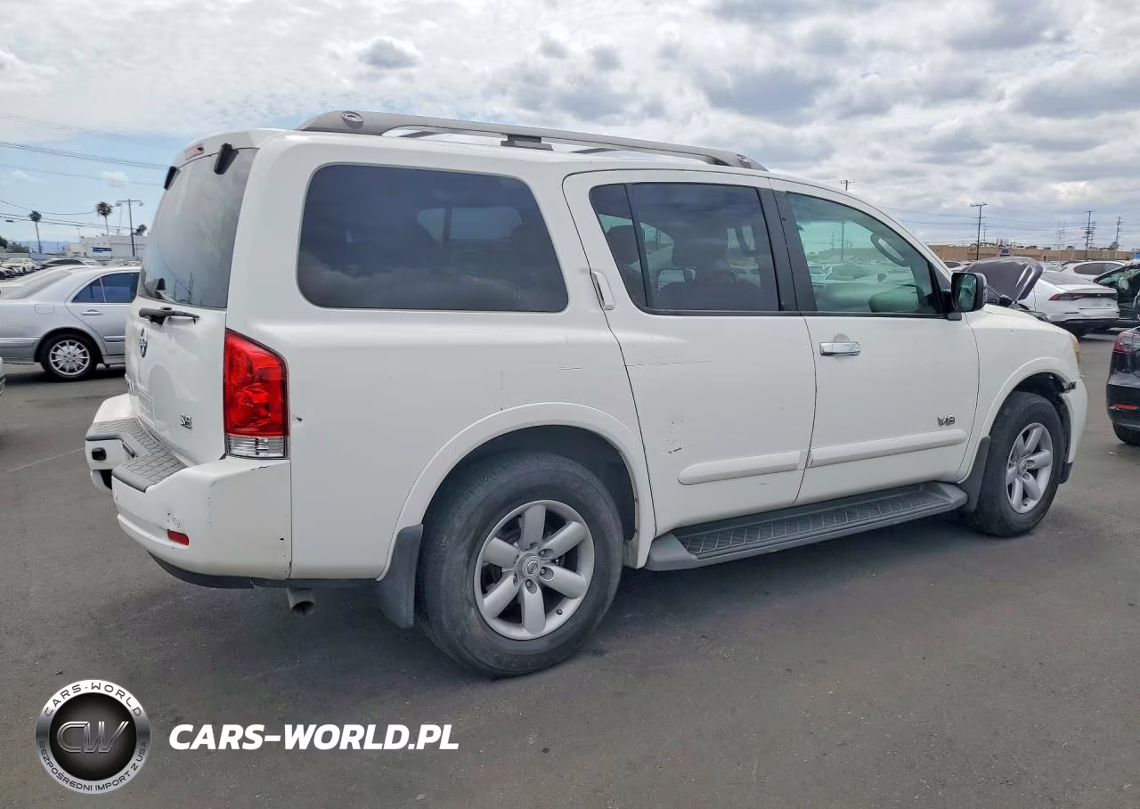 2008 Nissan Armada Se VIN:5N1AA08DX8N610801 - 3