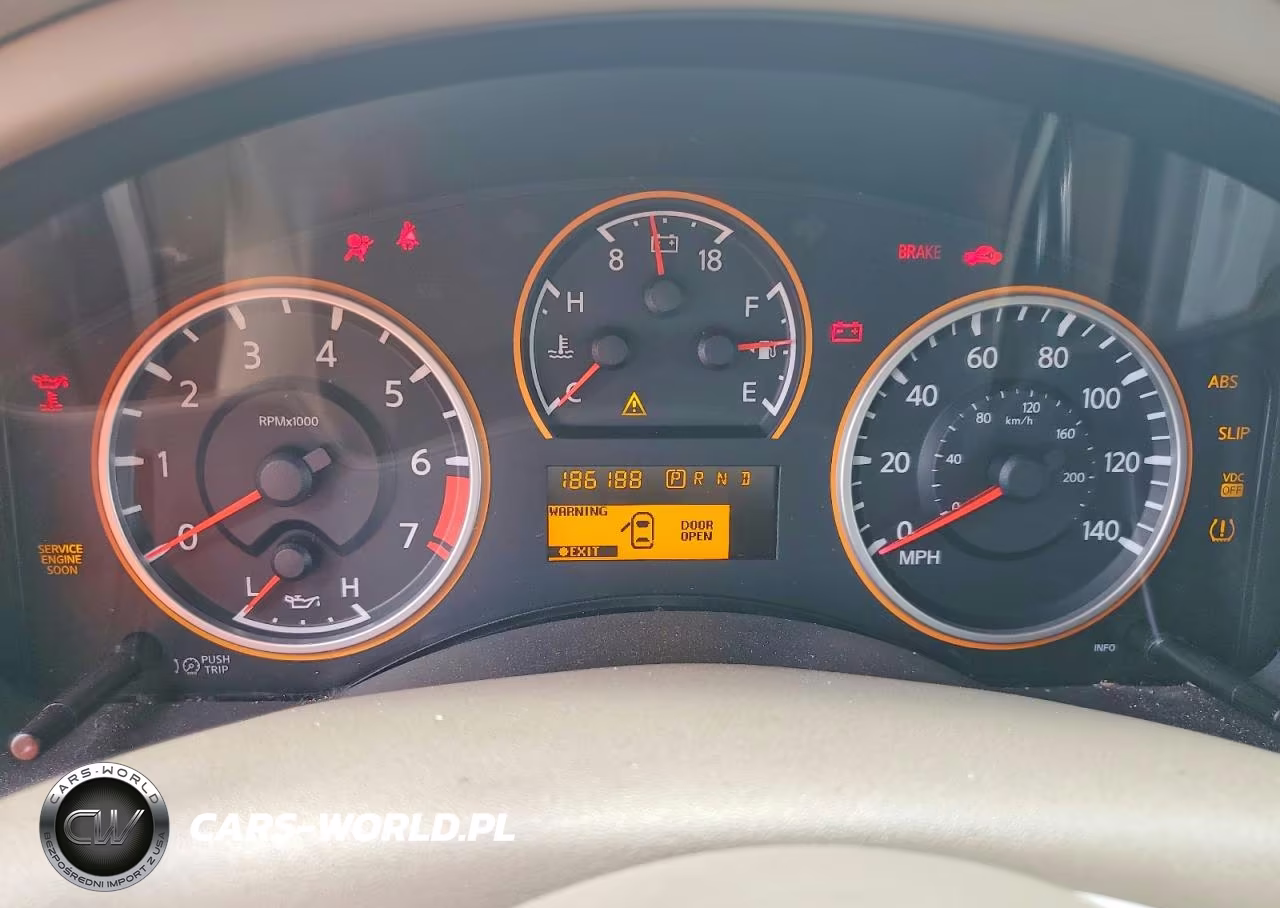 2008 Nissan Armada Se VIN:5N1AA08DX8N610801 - 9