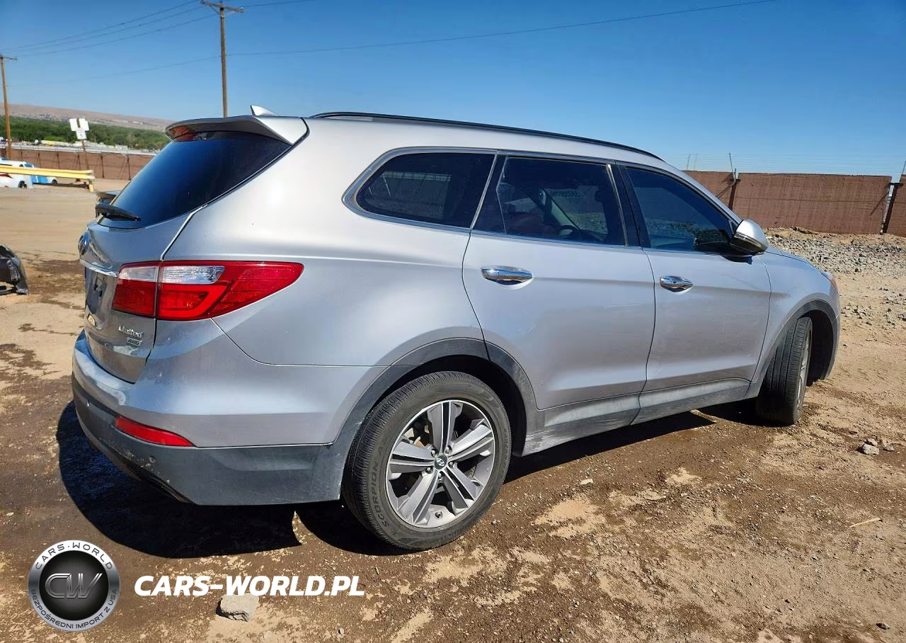2014 Hyundai Santa Fe Limited VIN:KM8SRDHF4EU037238 - 3